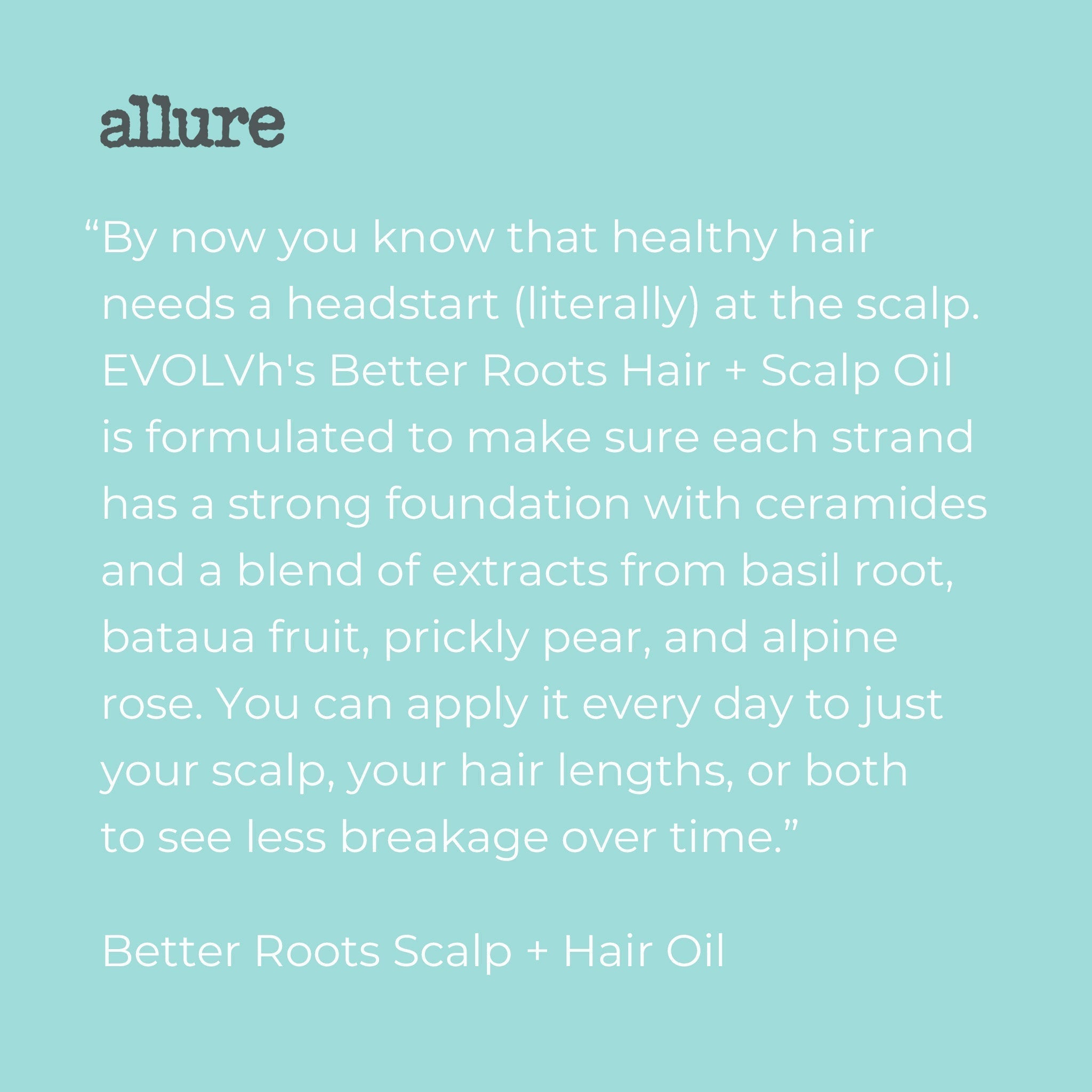 EVOLVh Better Roots Scalp + Hair Oil