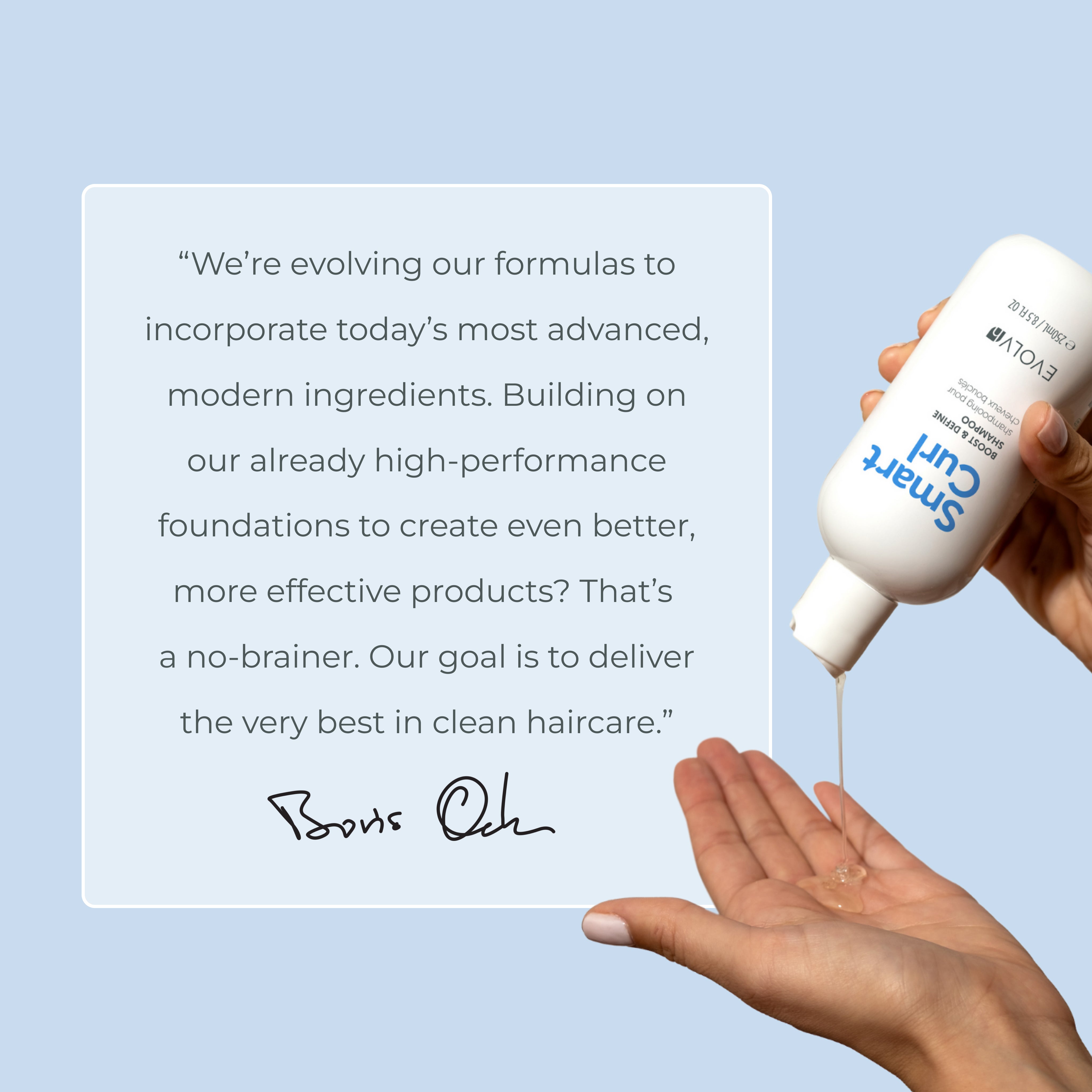 NEW! SmartCurl Boost & Define Shampoo